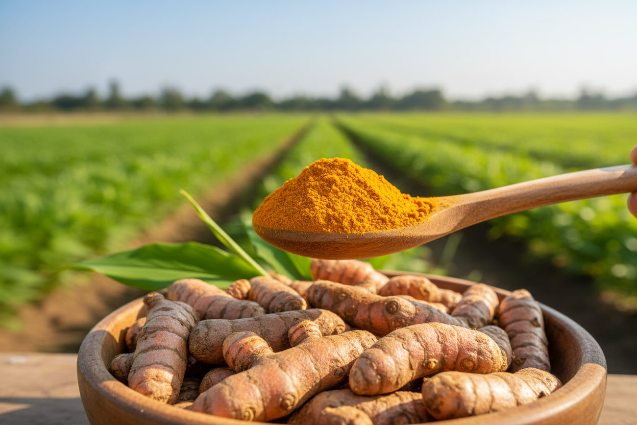 Turmeric Powder Close-up